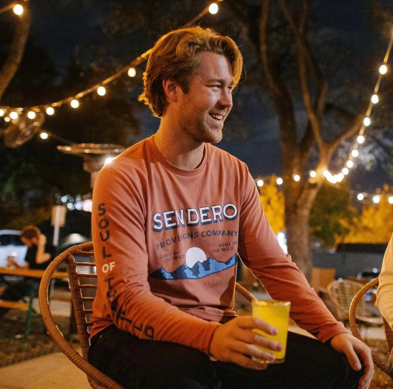 Mountainscape Long Sleeve Tee Shirt