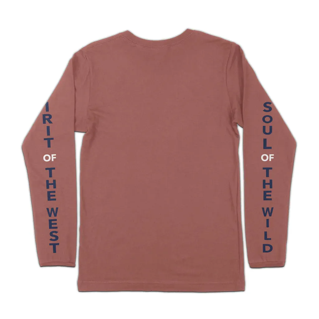 Mountainscape Long Sleeve Tee Shirt