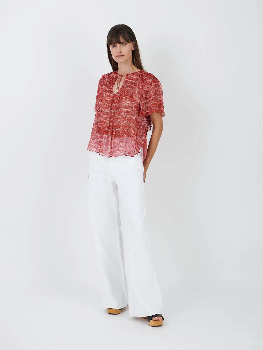 Neslya Top in Red