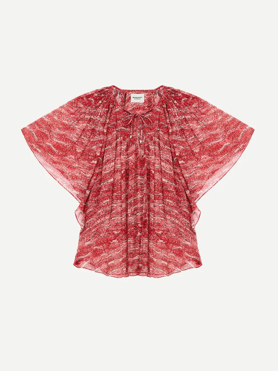 Neslya Top in Red