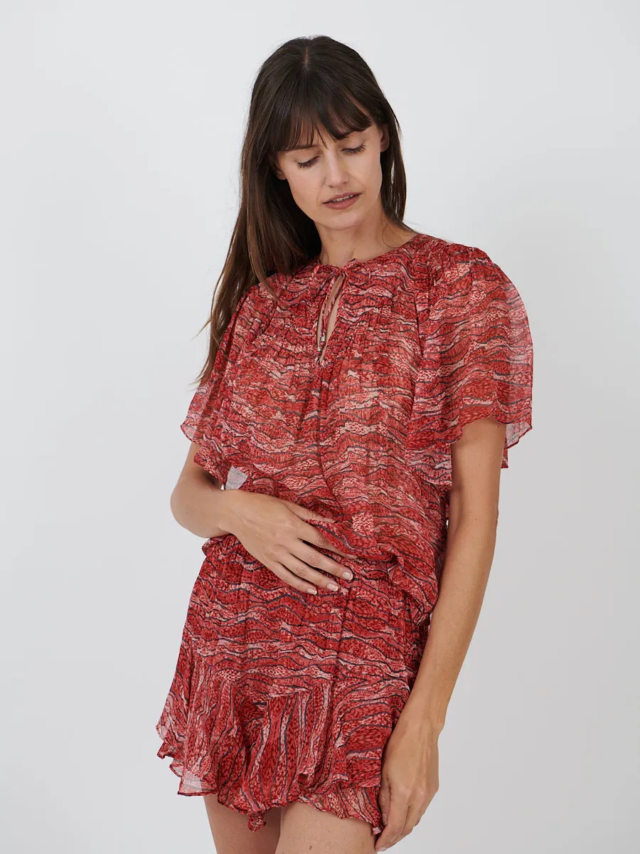 Neslya Top in Red