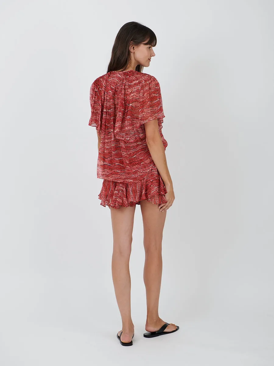 Neslya Top in Red