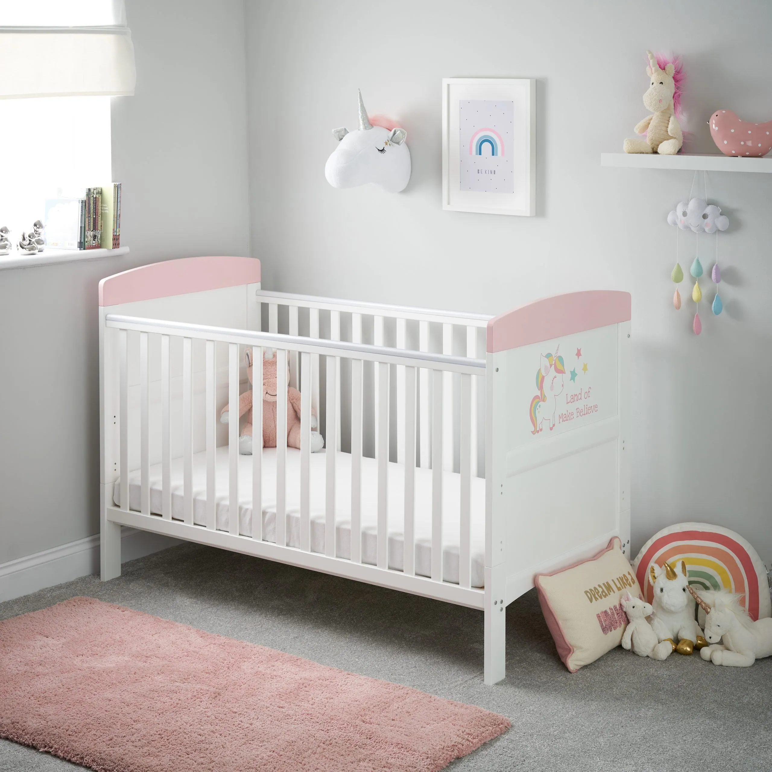 Obaby Grace Inspire Cot Bed – Unicorn