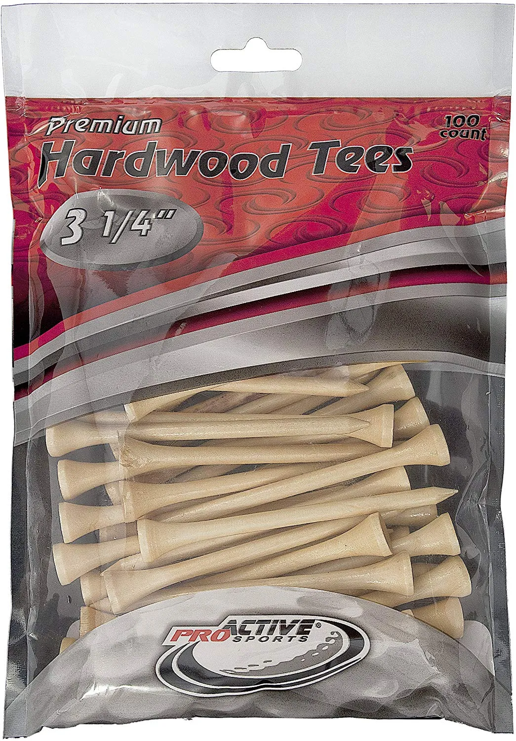 Premium Hardwood Golf Tees - 3.25"