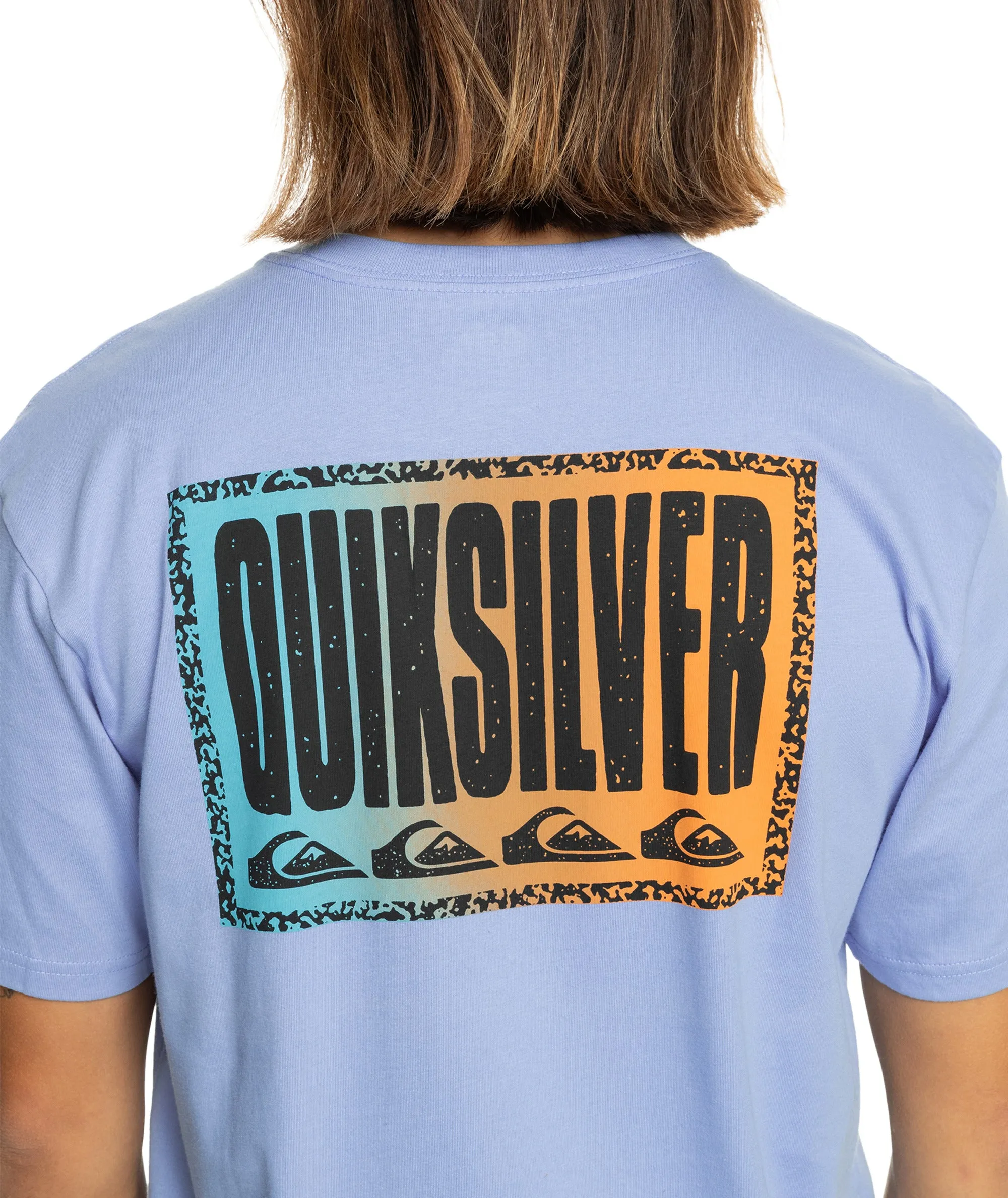 Quiksilver Mens Long Fade Short Sleeve T-Shirt