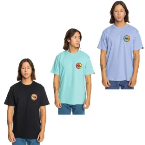 Quiksilver Mens Long Fade Short Sleeve T-Shirt