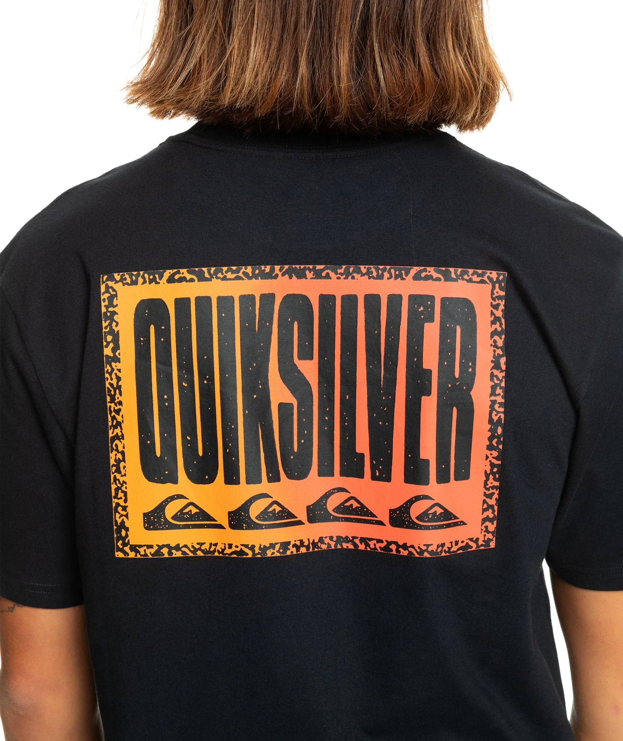 Quiksilver Mens Long Fade Short Sleeve T-Shirt
