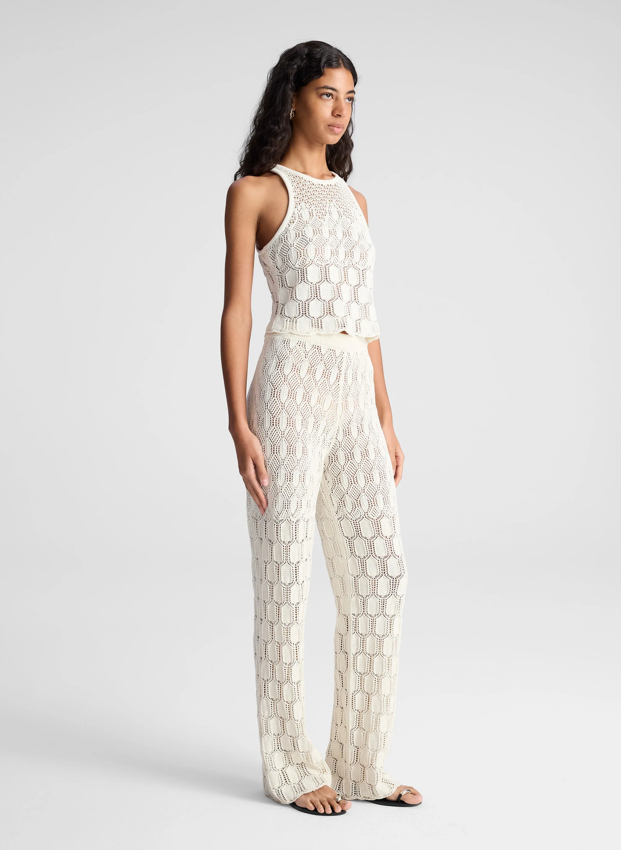 Rosa Crochet Knit Top