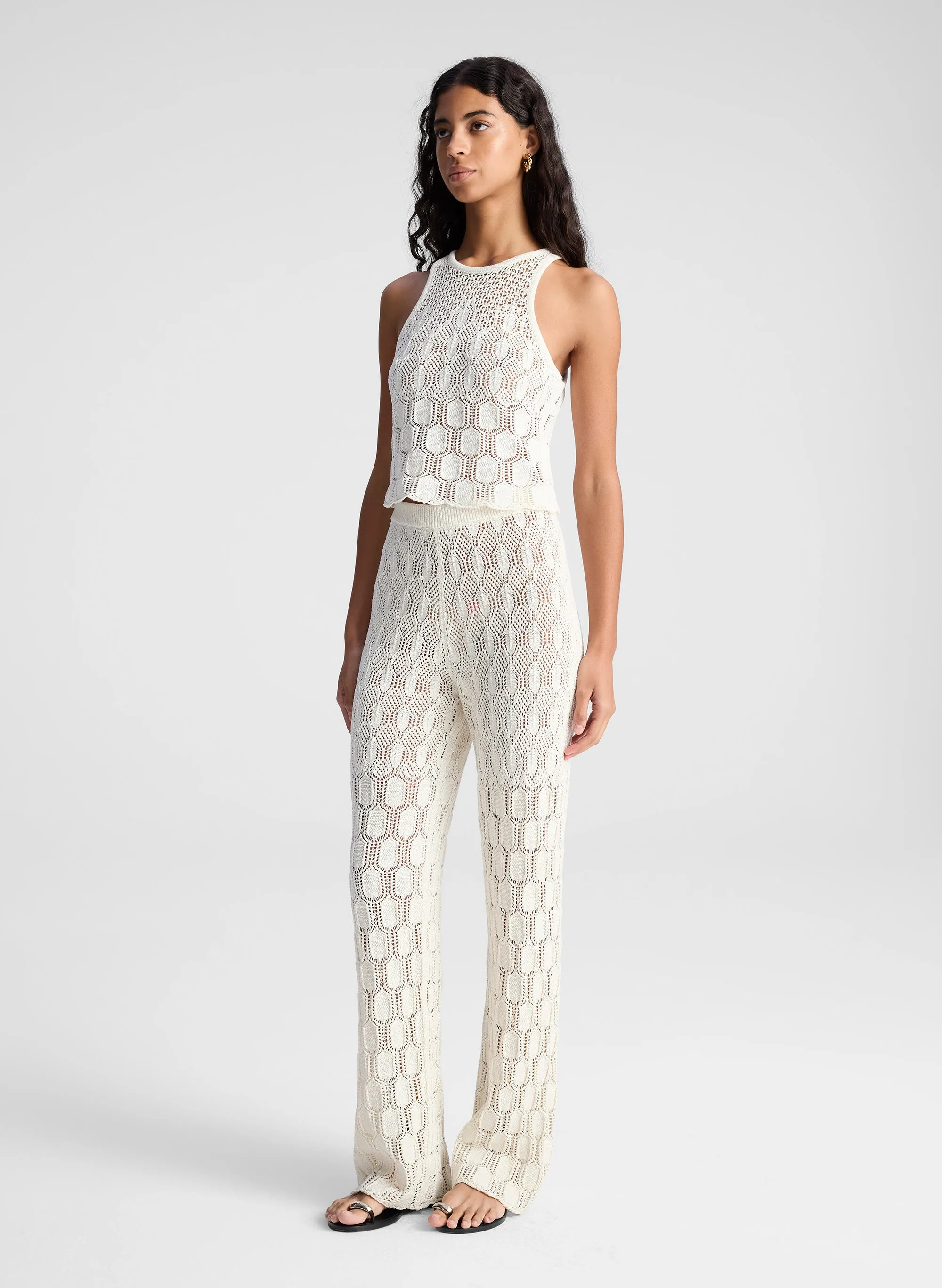 Rosa Crochet Knit Top