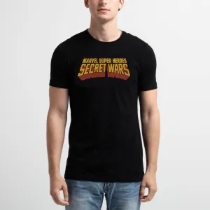 Secret Wars Logo Black Tee