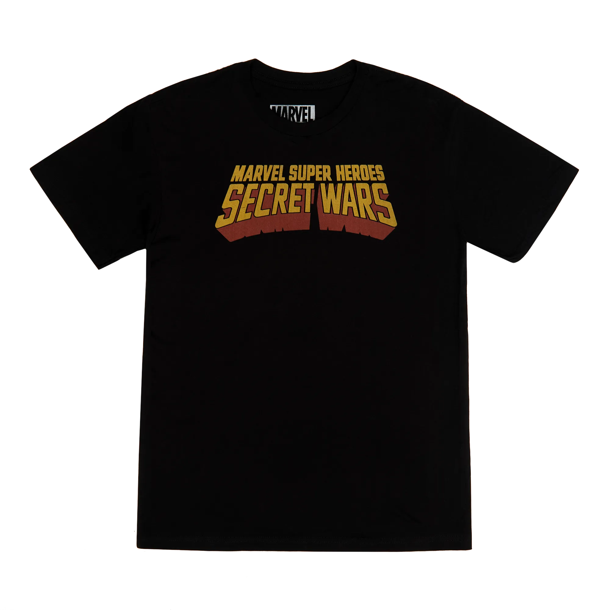 Secret Wars Logo Black Tee