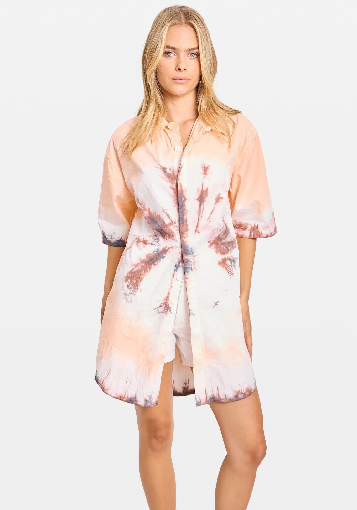 SHORT SLEEVE COOL SHIRT MANDARINE