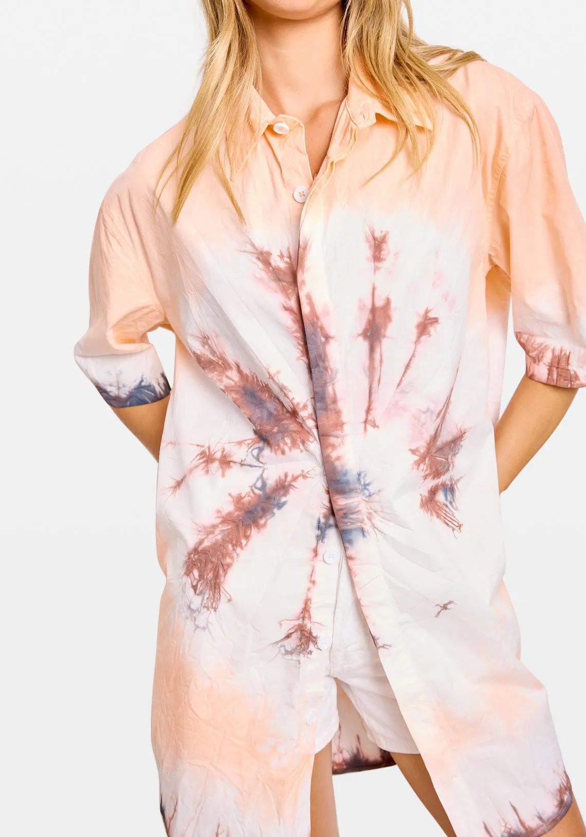 SHORT SLEEVE COOL SHIRT MANDARINE