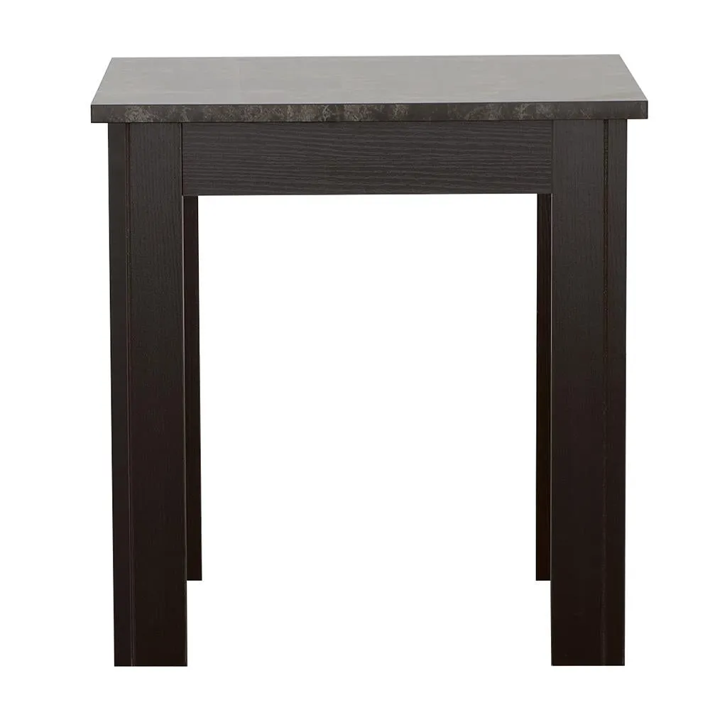 Silas 3-Piece Faux-marble Top Occasional Table Set Black