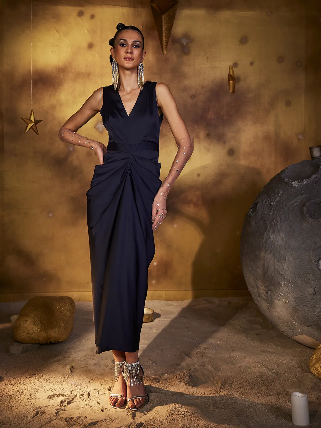 Spartan Pleated Sequin TOP