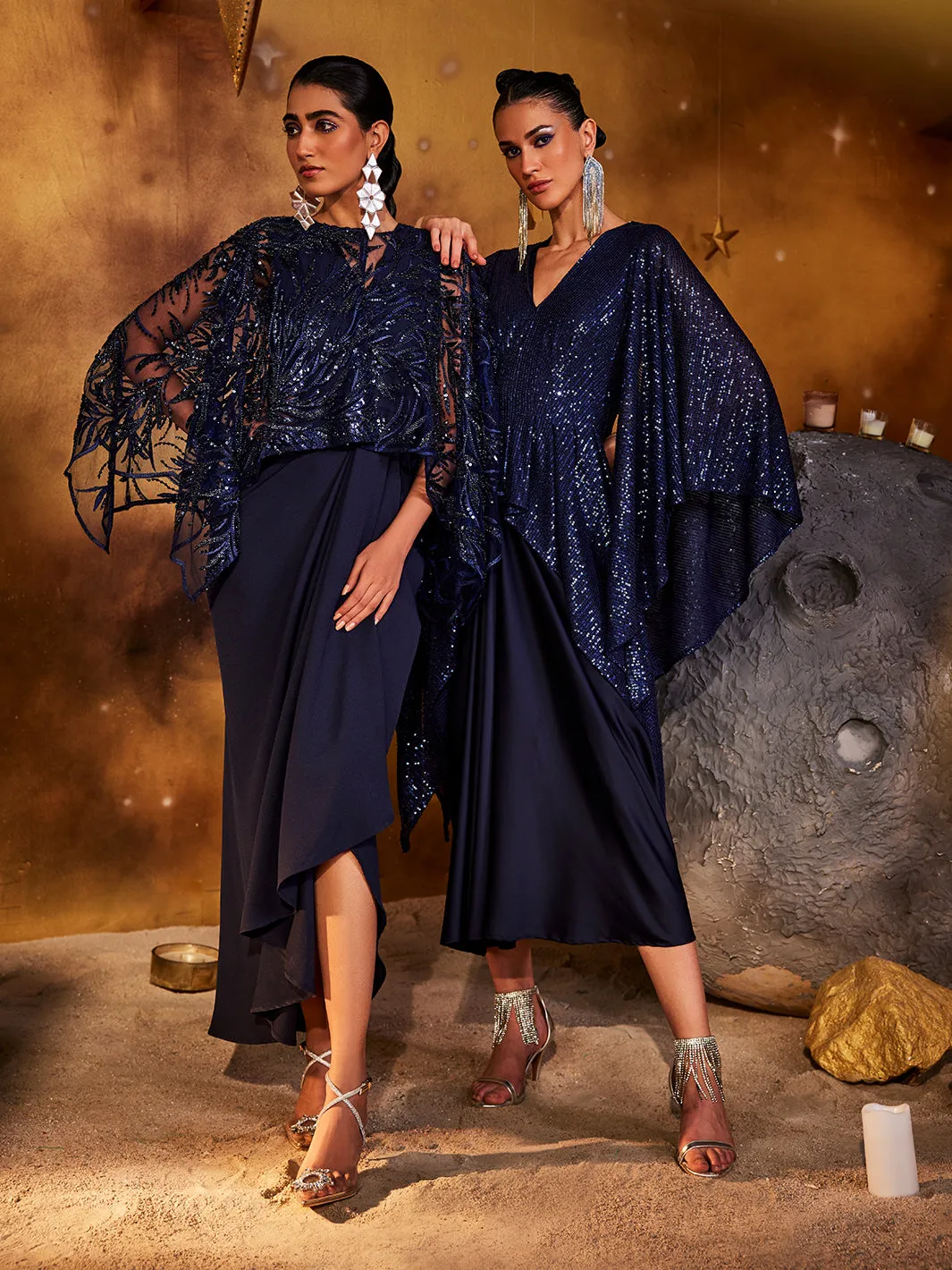 Spartan Pleated Sequin TOP