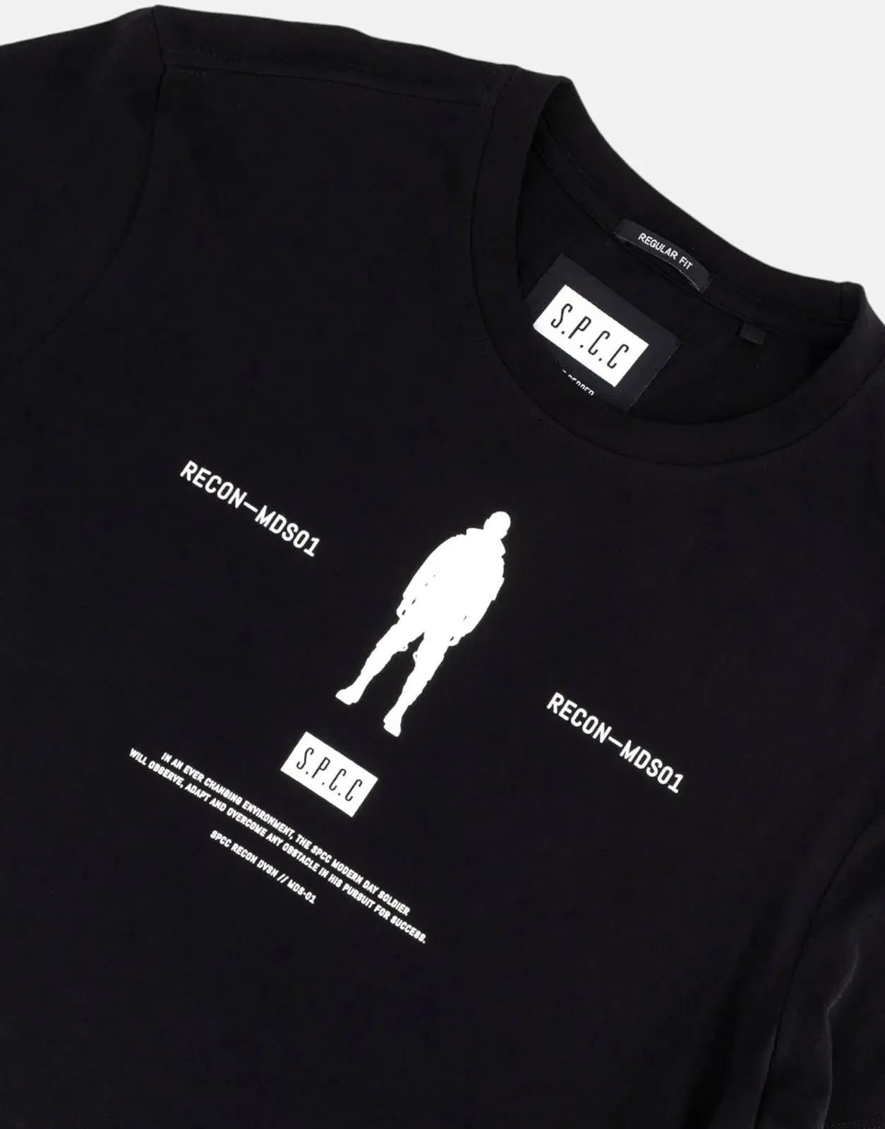 SPCC Draftee Black T-Shirt