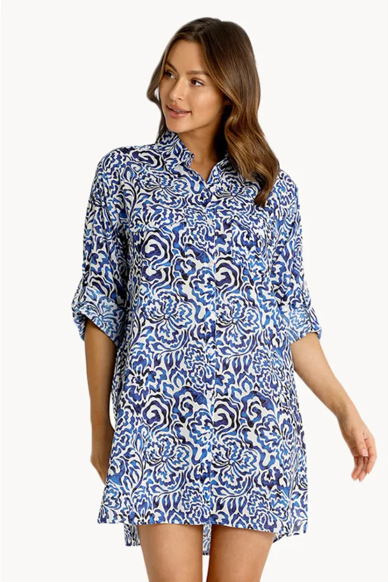 Sunseeker Corfu Button Through Shirt