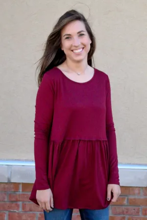 Sweet Grace Peplum Top (More Colors)