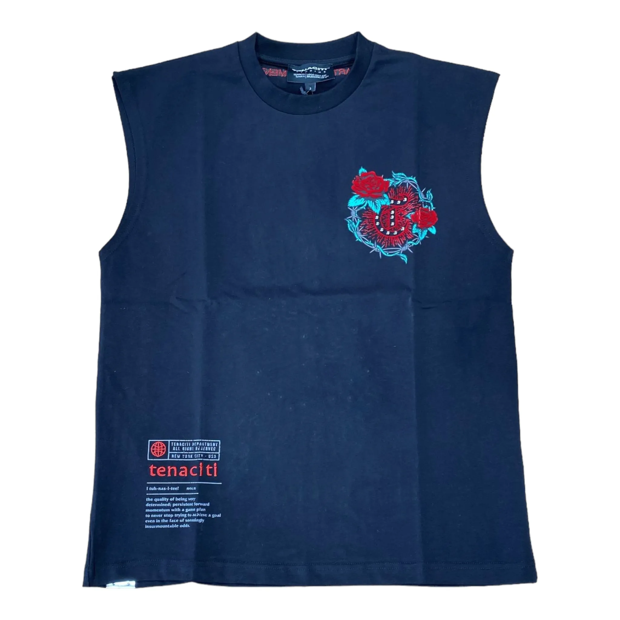 TENACITI: Resilience Rose Sleeveless Tee