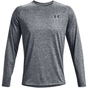 Under Armour Men's Tech 2.0 Long-Sleeve T-Shirt , Pitch Gray (012)/Black , Large