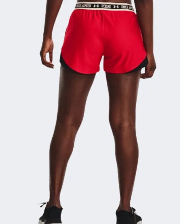 Under Armour Play Up 3.0 Women Training Short Red/White