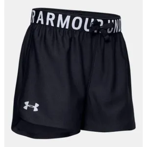 Under Armour Play Up Solid Girls Training Short Black/White