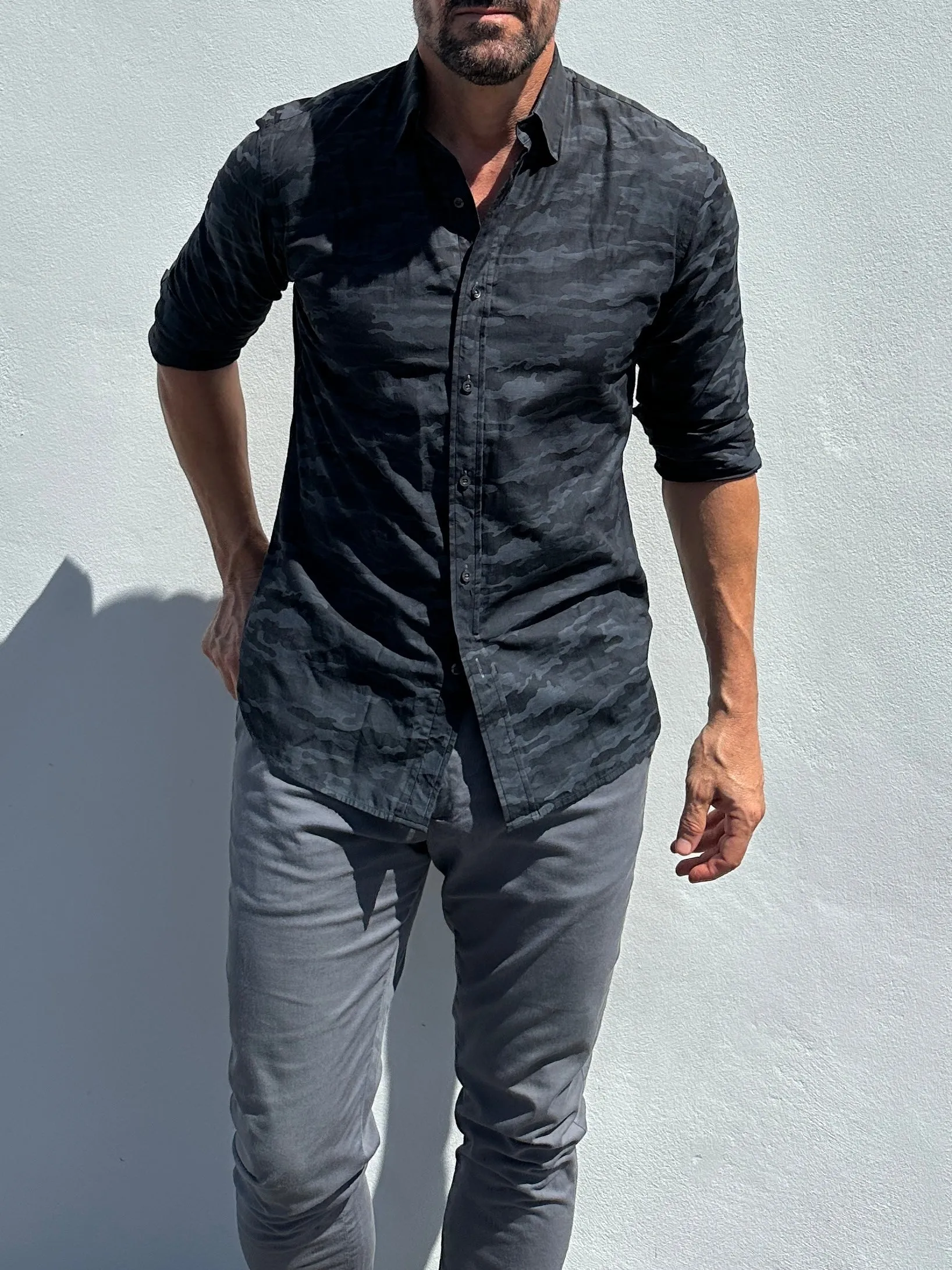 Urban Camo Jacquard