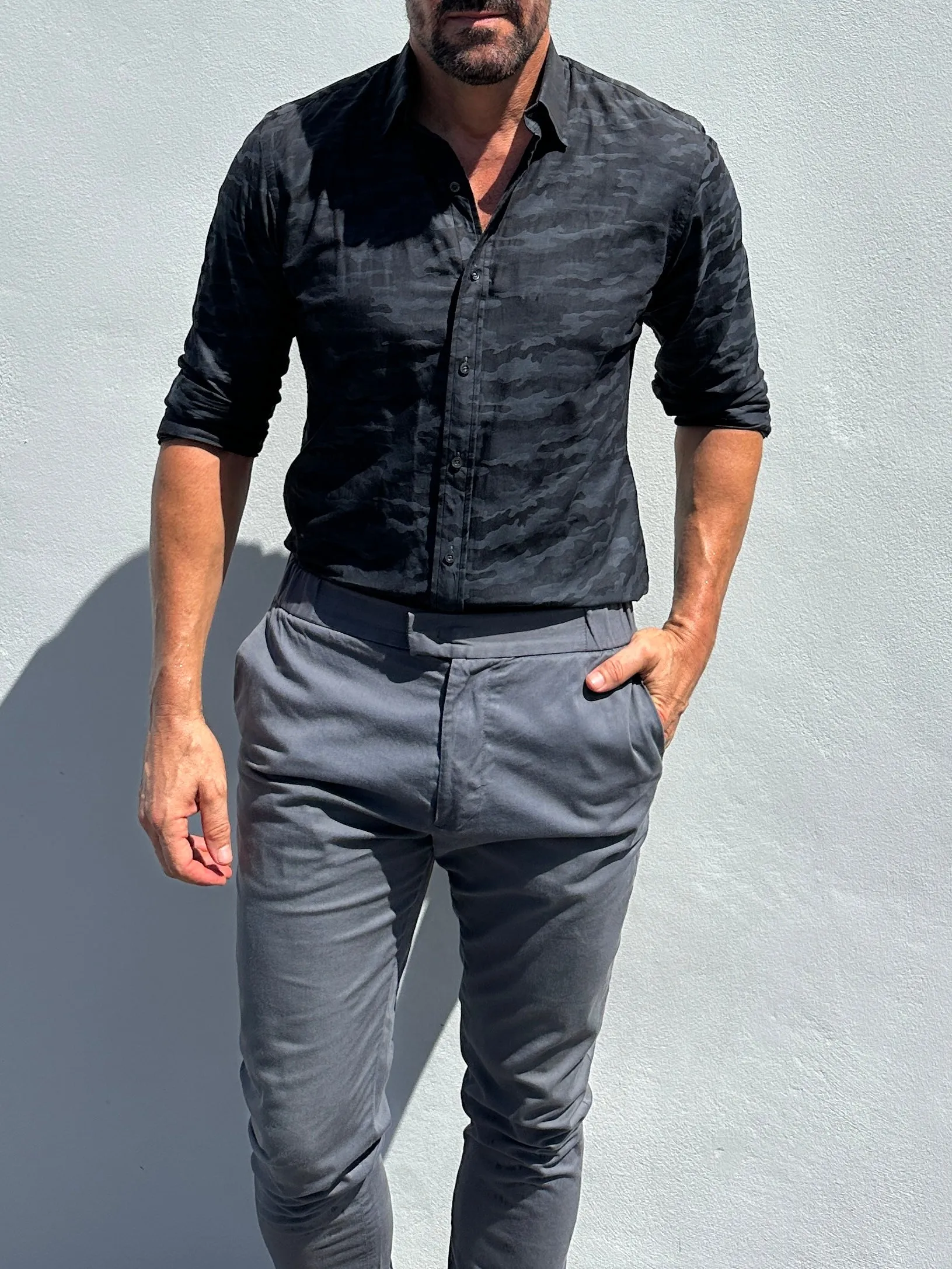 Urban Camo Jacquard