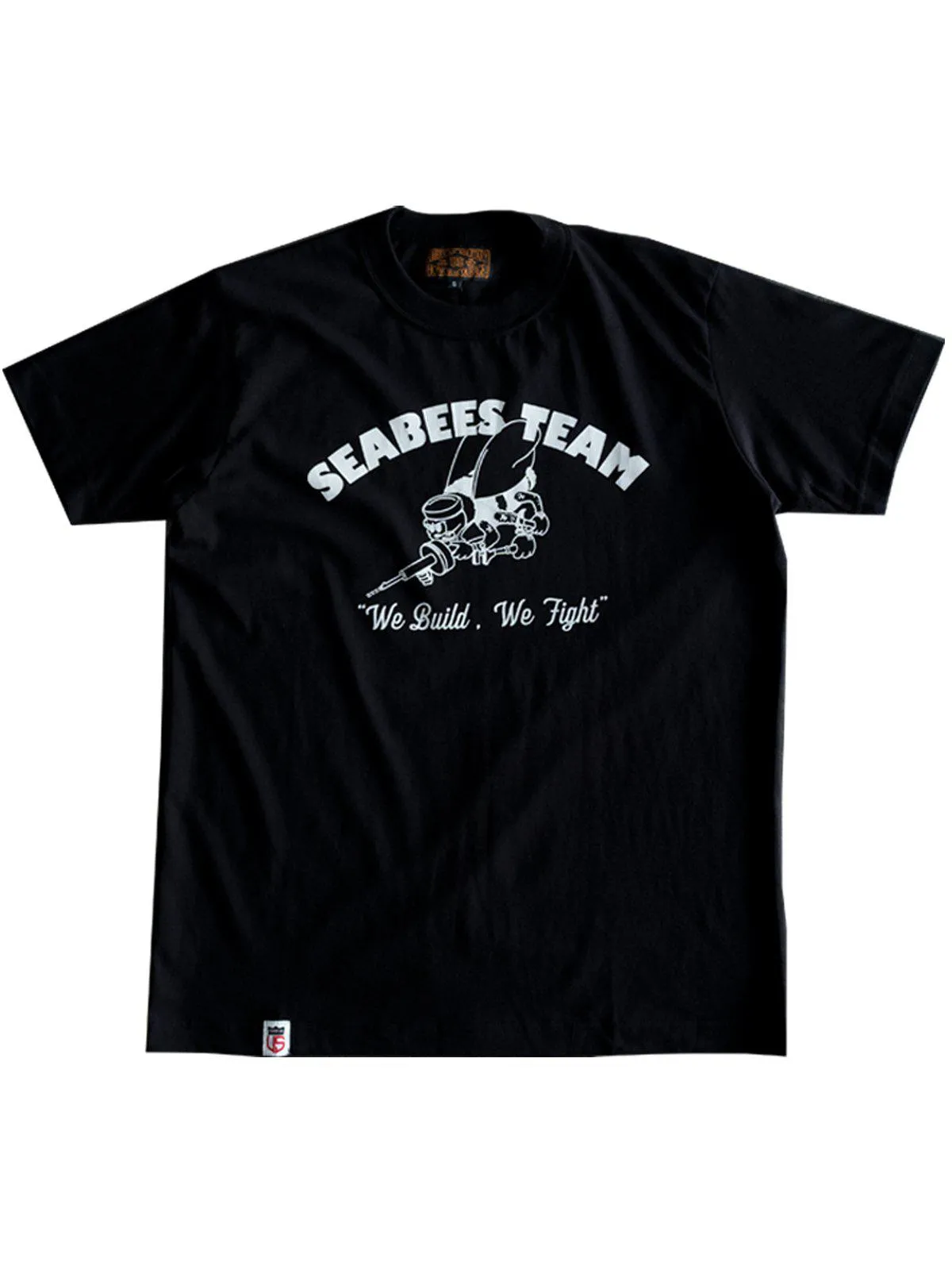 US Comp4ny Seabees Team Tees Black