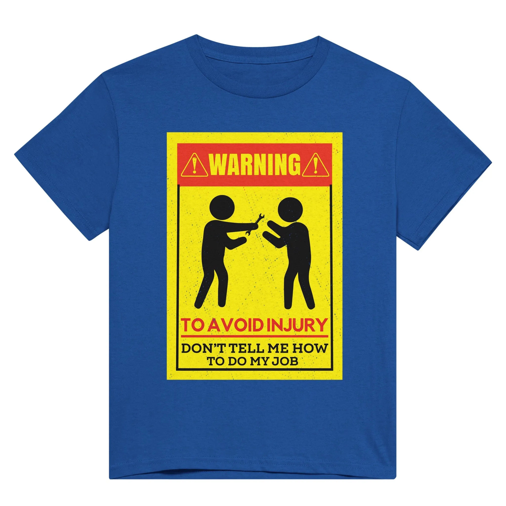 Warning - To Avoid Injury - Heavyweight Unisex Crewneck T-shirt