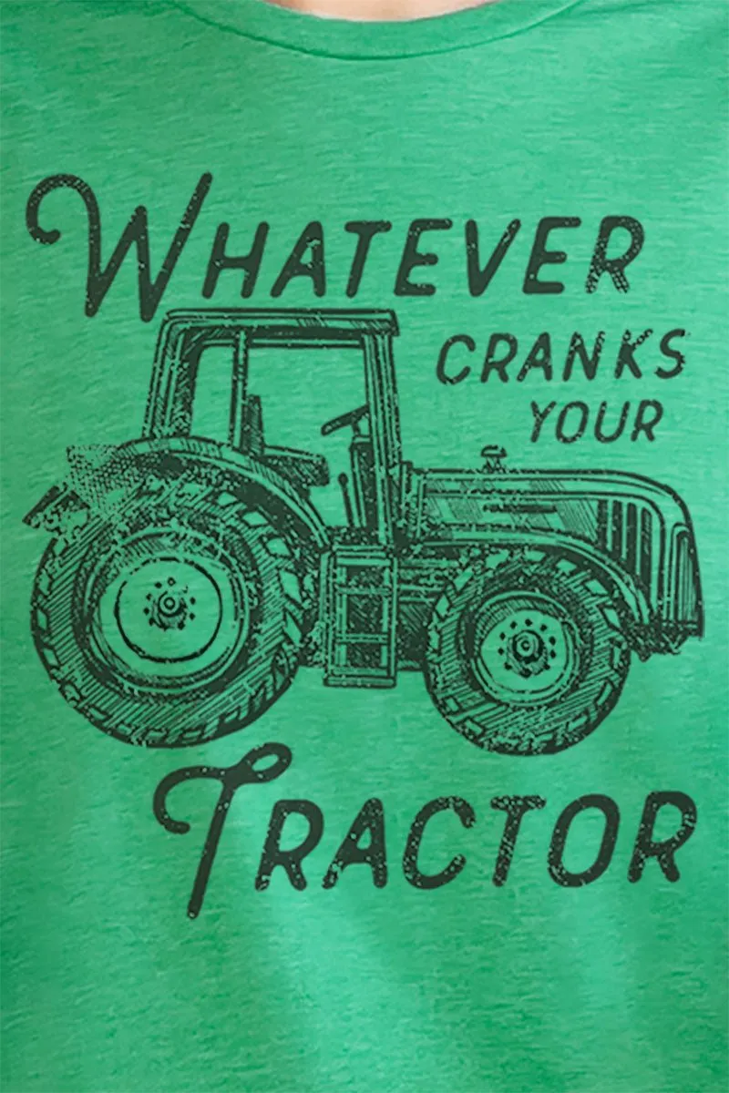 Whatever Cranks Your Tractor Softstyle Adult T-Shirt